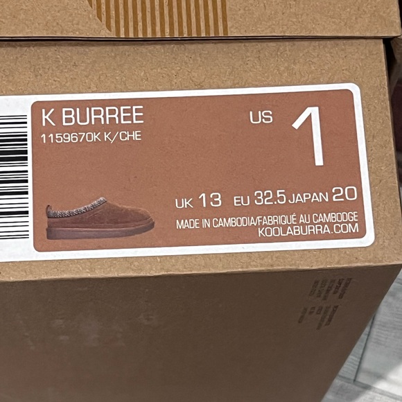 Koolaburra kids Tan Suede Slip-Ons - Picture 5 of 5